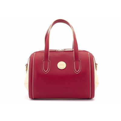 BAULETTO - Calfskin Leather Duffle Handbag