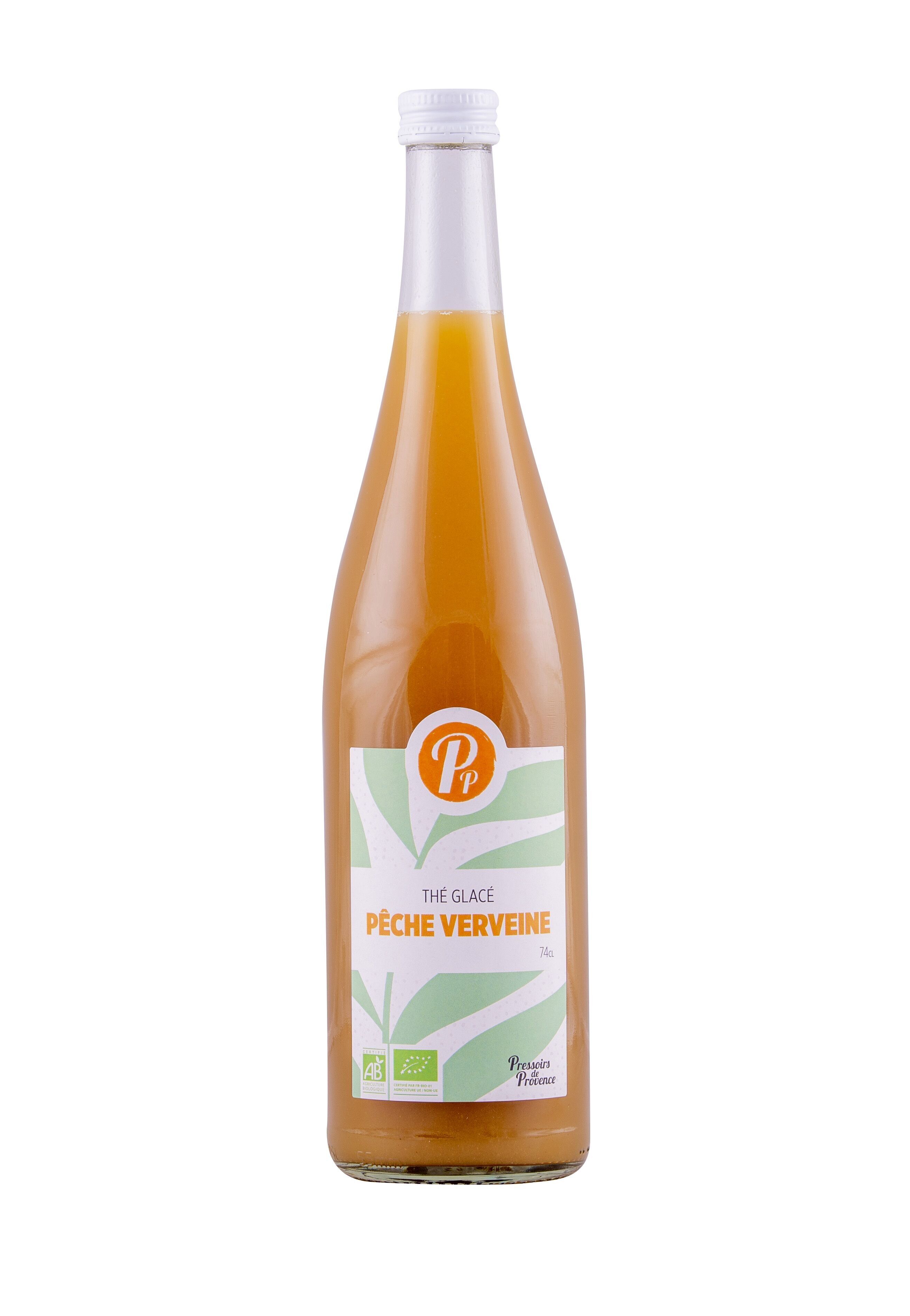 Bio-Eistee aus Pfirsichverbene – 74 cl – E451