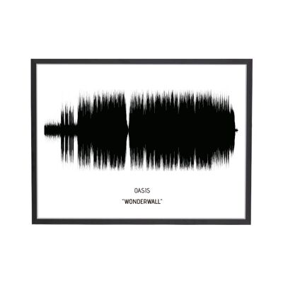 Song Wave Wonderwall Art Print