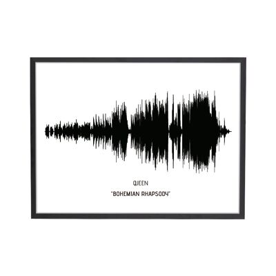 Song Wave Bohemian Rhapsody Art Print