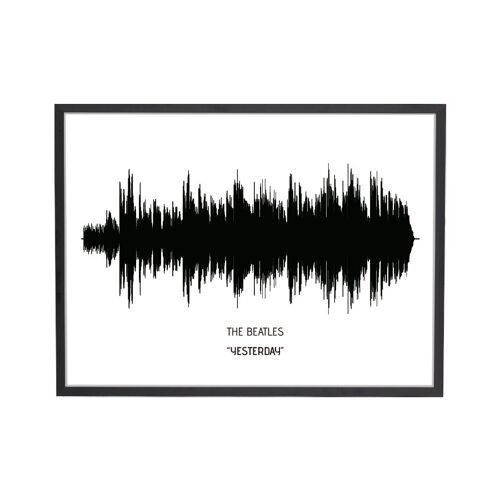 Song Wave Yesterday Art Print
