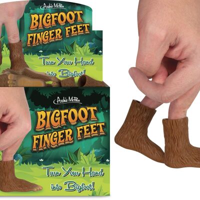 Piedi delle dita Bigfoot