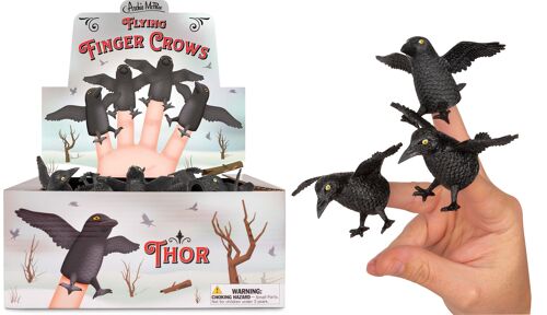 Finger Crows - Finger Puppet