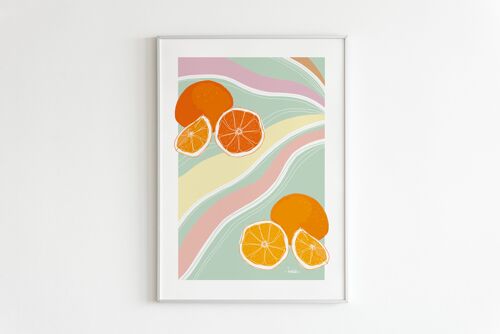 Affiche 'Oranges'
