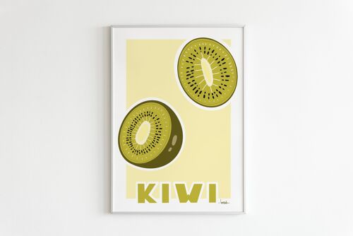 Affiche 'Kiwi'