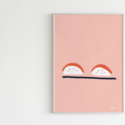 Plakat 'Sushi'