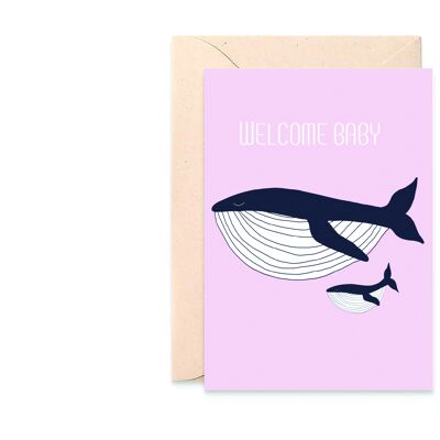 'Welcome Baby' card