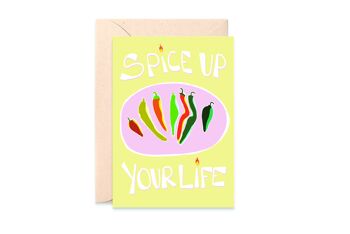 Carte 'Spice Up Your Life' 1