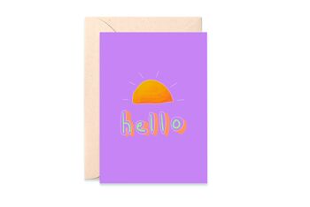 Carte 'Hello' 1