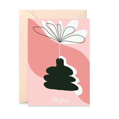 'Thank you' card