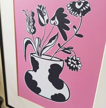 Affiche 'Pink Flowers' 2