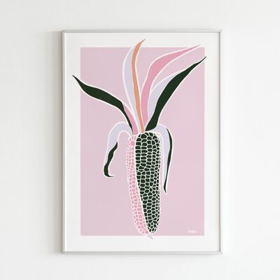 Affiche 'Pink Corn'