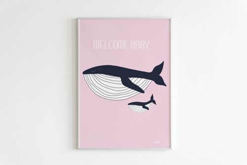 Affiche 'Welcome Baby'