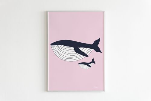 Affiche 'Baleines'