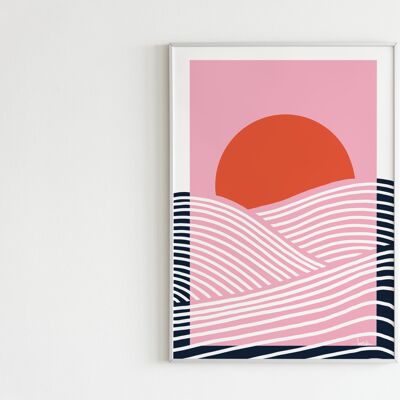 Plakat 'Sonnenaufgang'