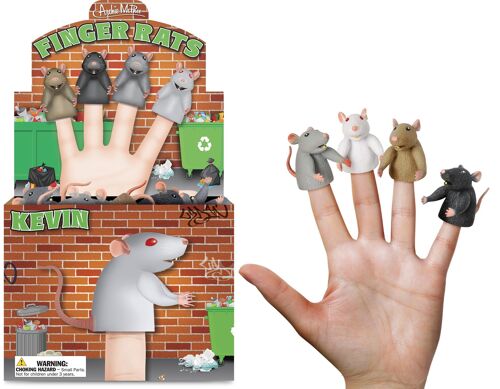 Finger Rats - Finger Puppets