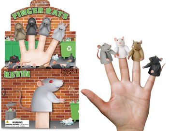Rats à doigts - Marionnettes à doigts