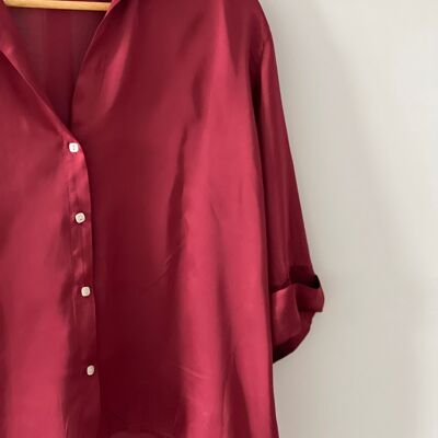 satin shirt