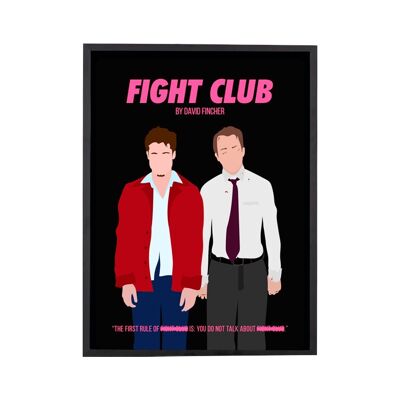 Fight Club Art Print