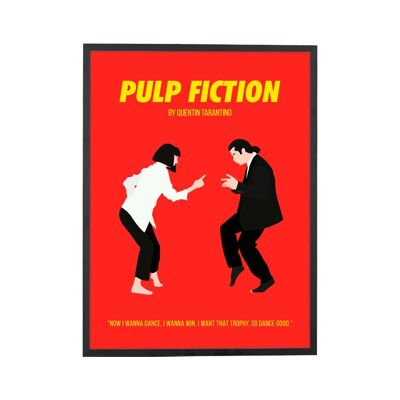 Pulp Fiction Art Print