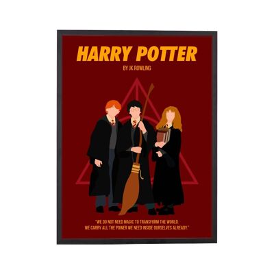 Stampa artistica di Harry Potter