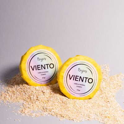 Champú Sólido natural y vegano para cabellos normales - VIENTO