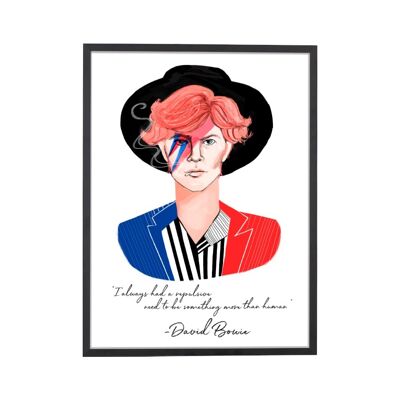 David Bowie Kunstdruck