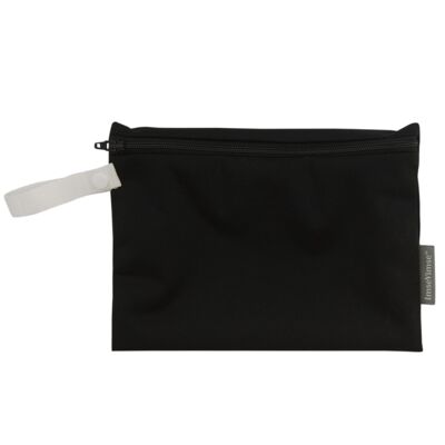 Wet Bag with zipper 28x26cm, Black