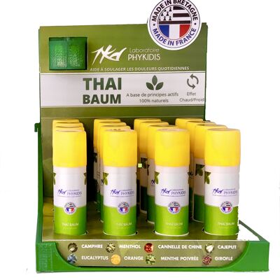 Pack Thai Baum Pharmacie, tiger balm made in Brittany