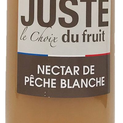 JUSTE LE CHOIX DU FRUIT - NECTAR PECHE BLANCHE 1L X 6