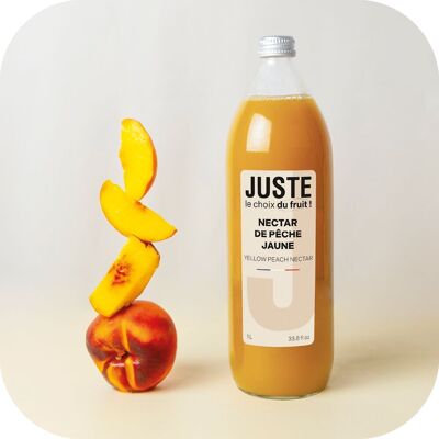 SOLO LA SCELTA DELLA FRUTTA - NETTARE DI PESCA GIALLA 1L X 6