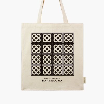 Barcelona-Fliesen-Einkaufstasche