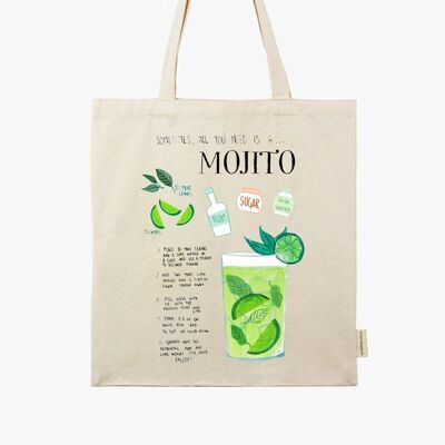 Mojito-Einkaufstasche