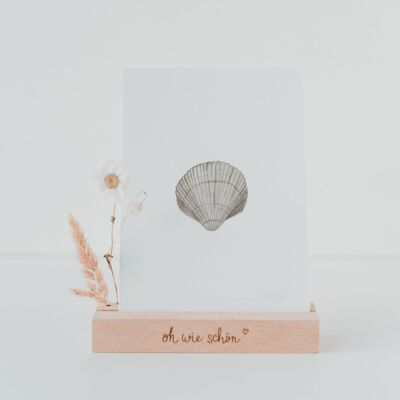 Watercolor card shell (PU = 10 pieces)