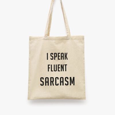 Sarcasm Tote Bag