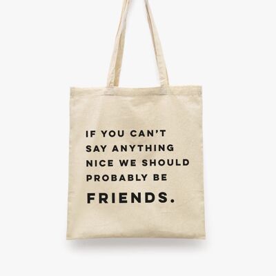 Freunde-Einkaufstasche