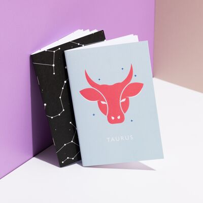 Ensemble de carnets Taureau | Zodiaque | Constellation