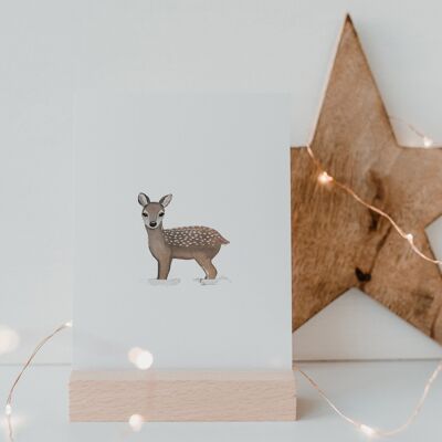Aquarellkarte Deer (VE = 10 Stück)