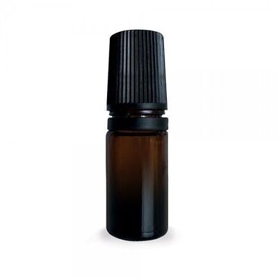 FLACON ROLL-ON - AROMATHERAPIE - VERRE AMBRE - 5ml