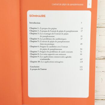 Livre L'EXTRAIT DE PEPINS DE PAMPLEMOUSSE 3