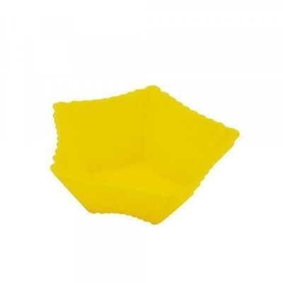 MOLD - YELLOW SILICONE - STAR SHAPE - SOAP MANUFACTURING - DIY
