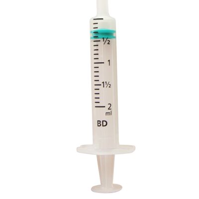 SYRINGE - PLASTIC - DIY - HOME COSMETICS - 2ML