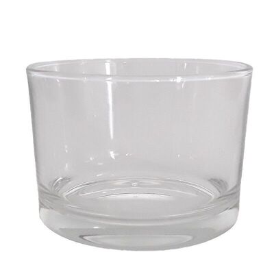 LARGE MODEL CANDLE GLASS - TRANSPARENT GLASS - CANDLE MANUFACTURING - DIY - 200ML
