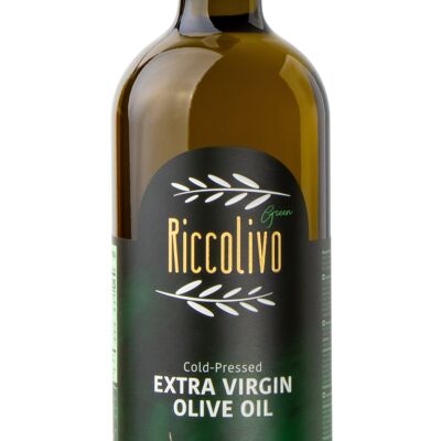 Riccolivo Olio Extravergine di Oliva Premium Verde (Erboso) 750 ml