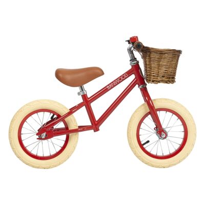 BICICLETA DE EQUILIBRIO BANWOOD FIRST GO ROJA