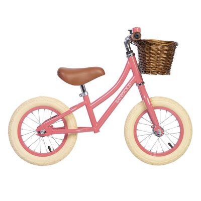 BICICLETA DE EQUILIBRIO BANWOOD FIRST GO CORAL