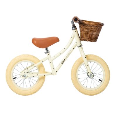 BICICLETA DE EQUILIBRIO BANWOOD FIRST GO BONTON R CREMA