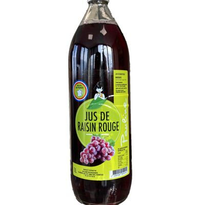Red grape juice 1L - PAULINE