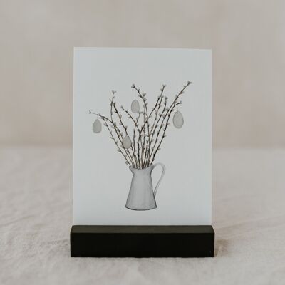 Watercolor card Branches (PU = 10 pieces)