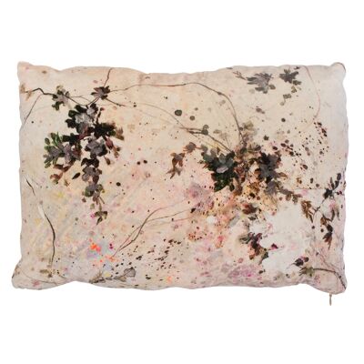 CUSHION EGLANTIER I, velvet, 100% Europe